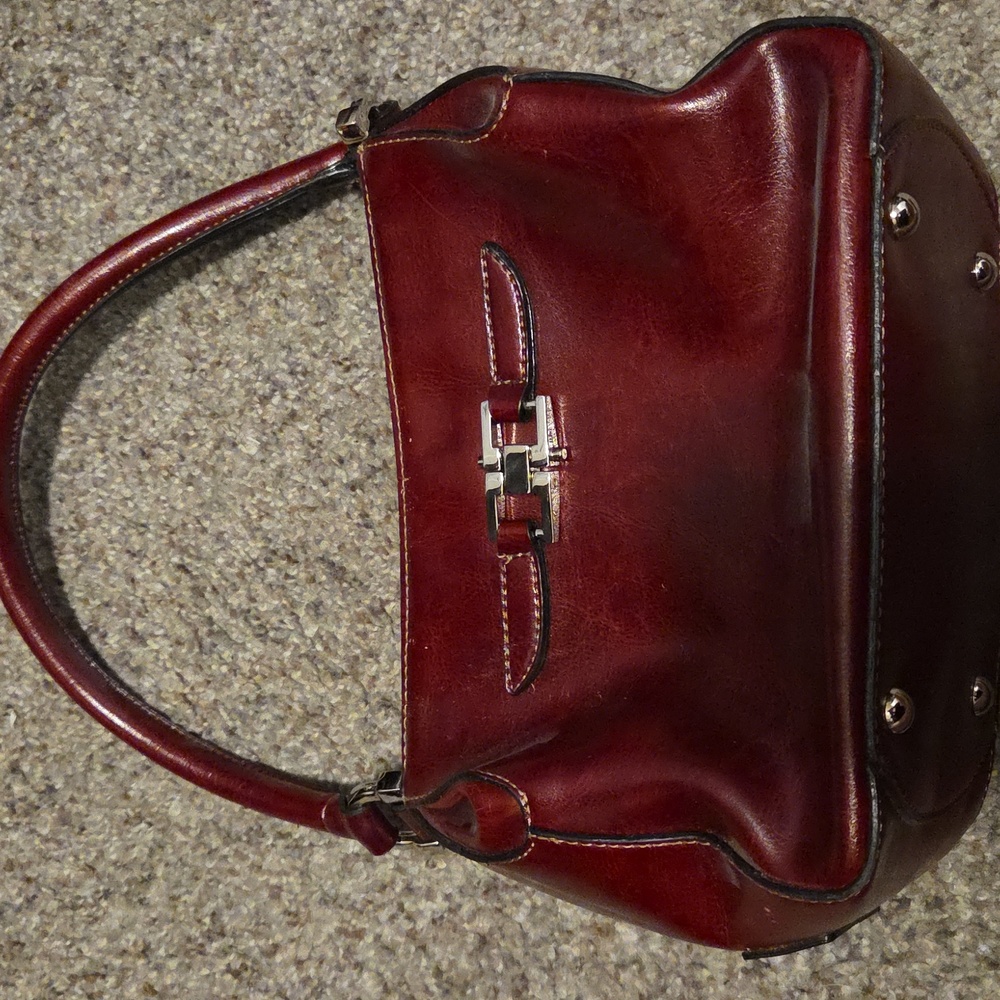 Rina Rich Deep Red Mini Bag